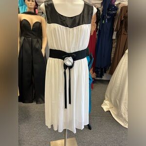 Black and white Dress